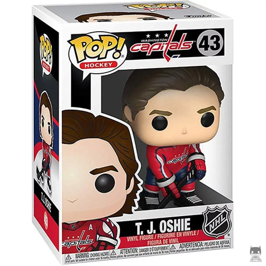 Figurine Funko POP T. J. Oshie avec boîte
