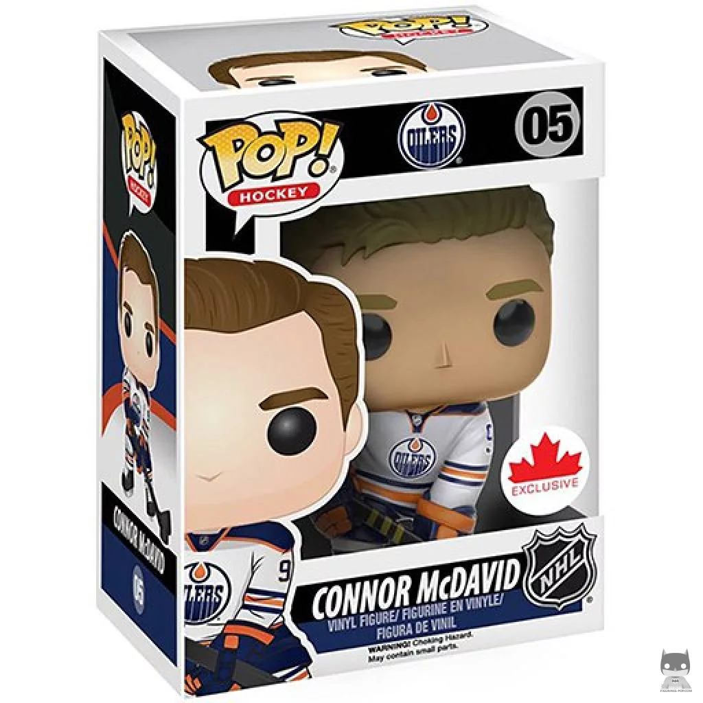 Figurine Funko POP Connor McDavid (Maillot Extérieur) avec boîte