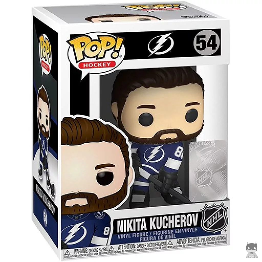 Figurine Funko POP Nikita Kucherov avec boîte