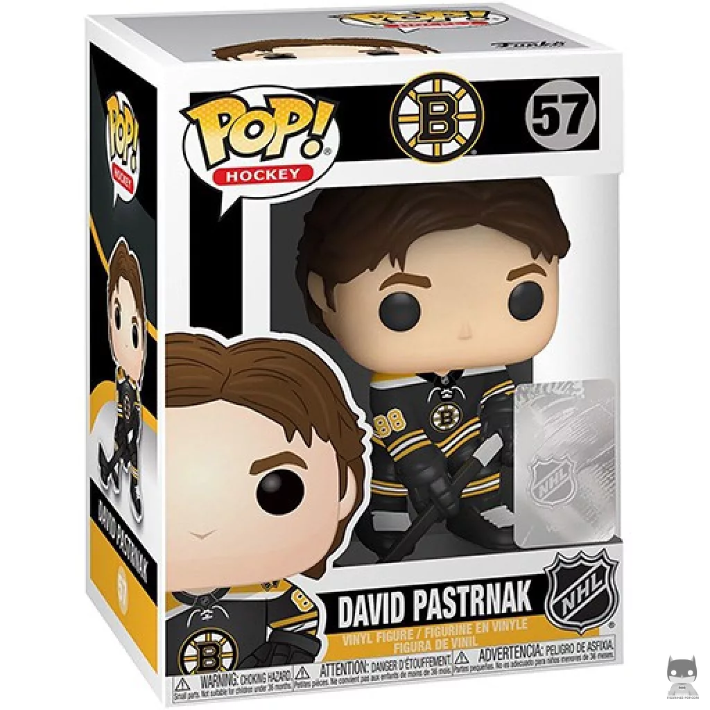 Figurine Funko POP David Pastrnak avec boîte