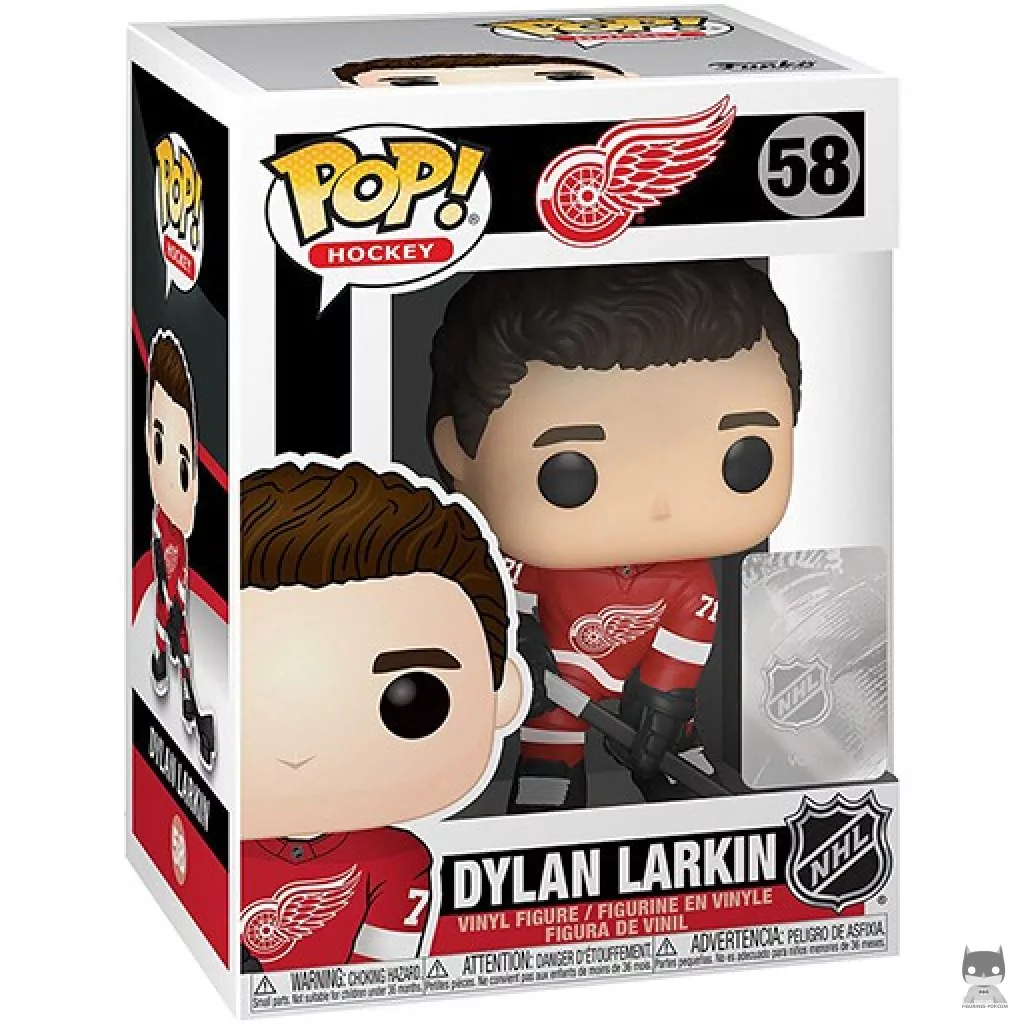 Figurine Funko POP Dylan Larkin avec boîte