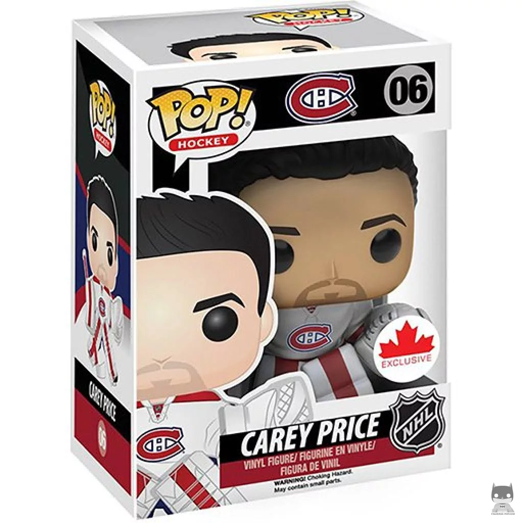 Figurine Funko POP Carey Price (Maillot Extérieur) avec boîte