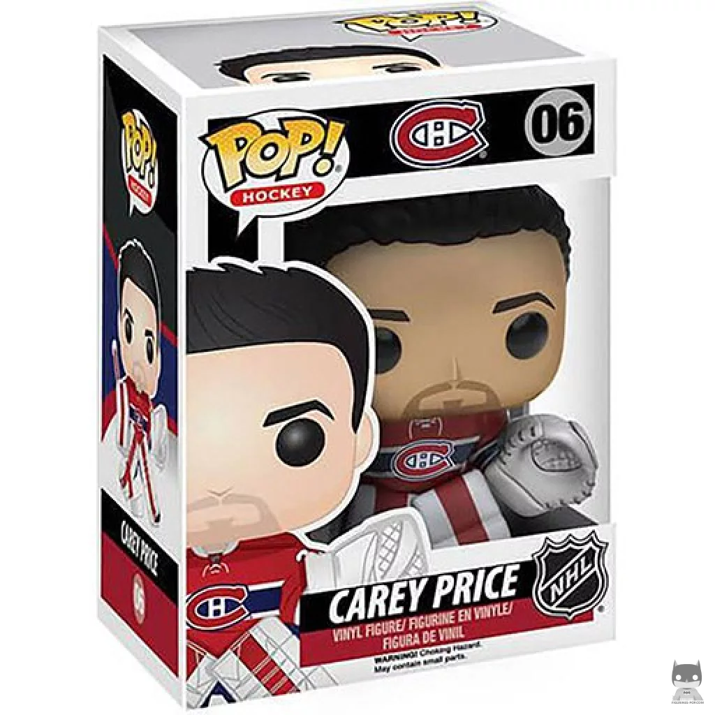 Figurine Funko POP Carey Price avec boîte