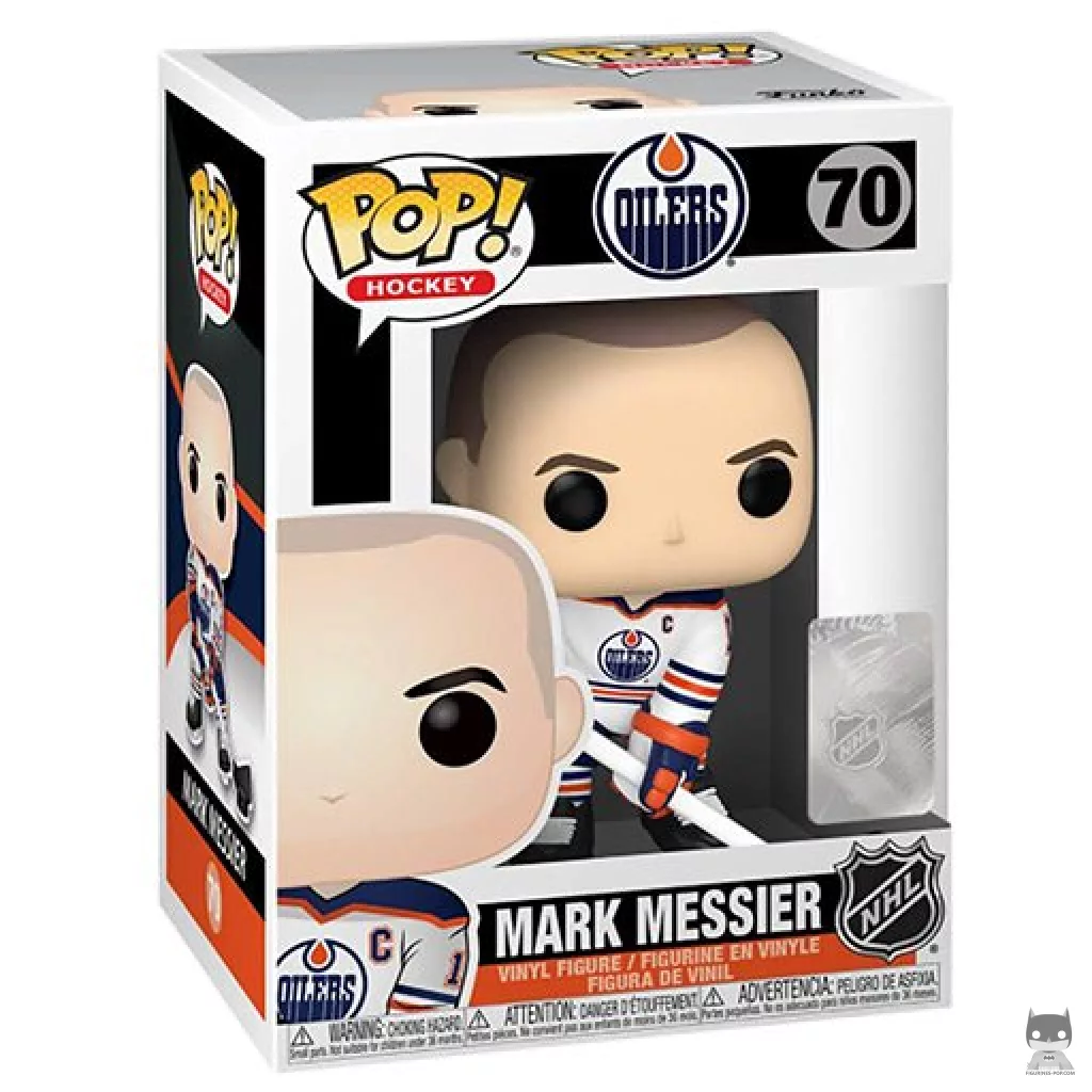 Figurine Funko POP Mark Messier avec boîte