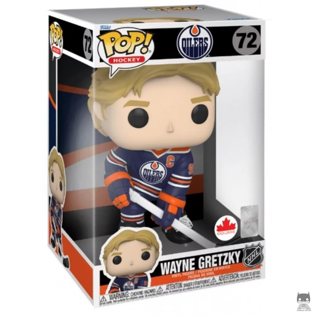 Figurine Funko POP Wayne Gretzky (Supersized) avec boîte