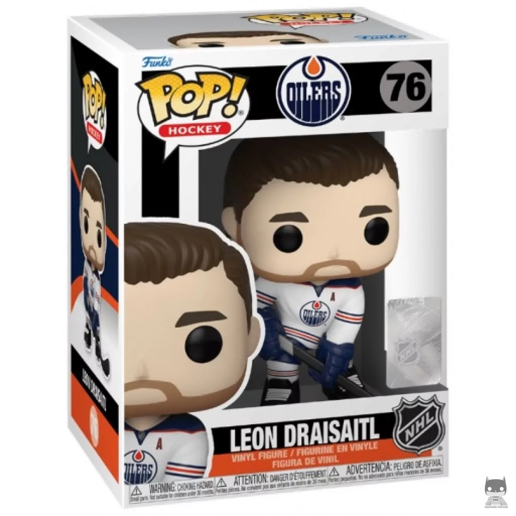 Figurine Funko POP Leon Draisaitl avec boîte