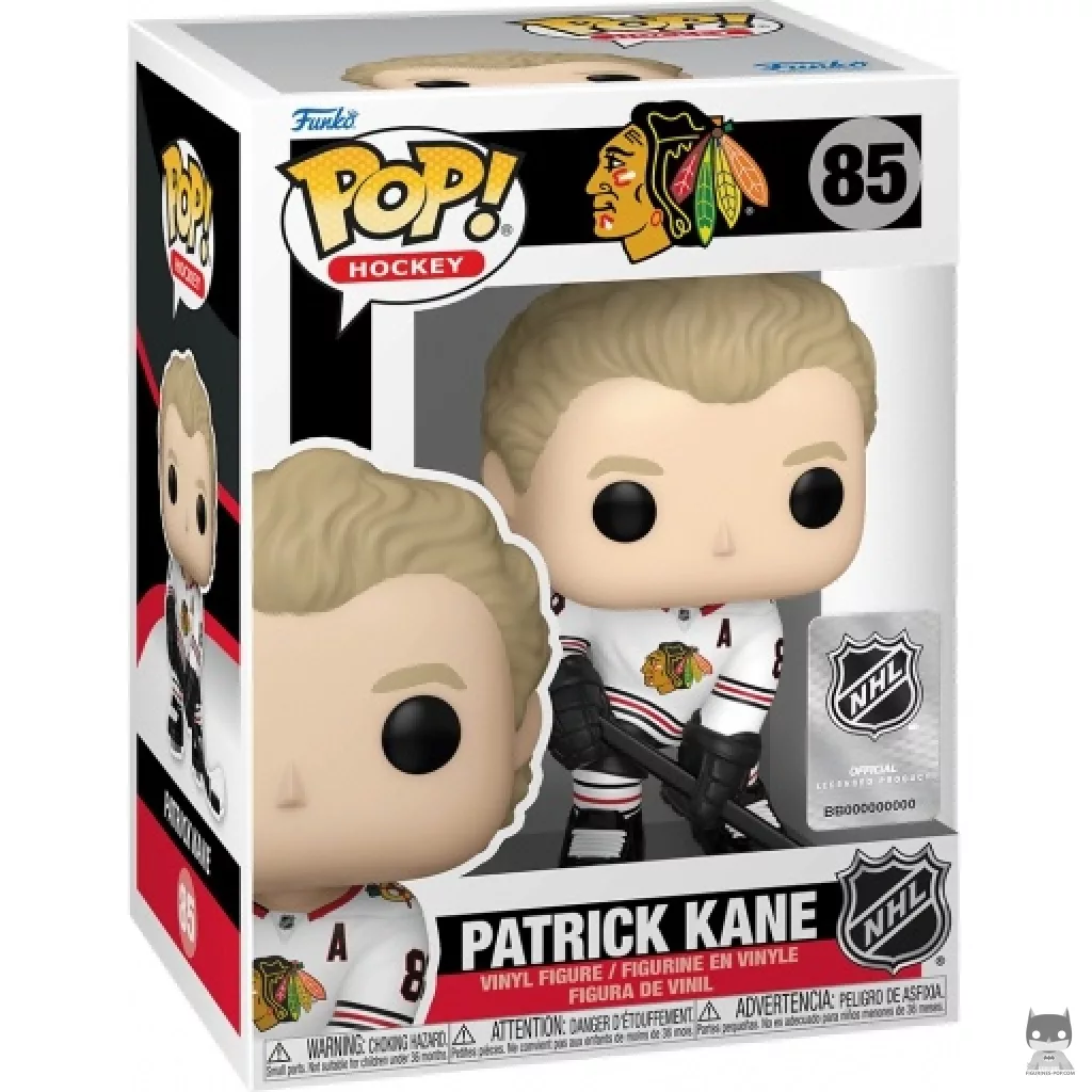Figurine Funko POP Patrick Kane avec boîte