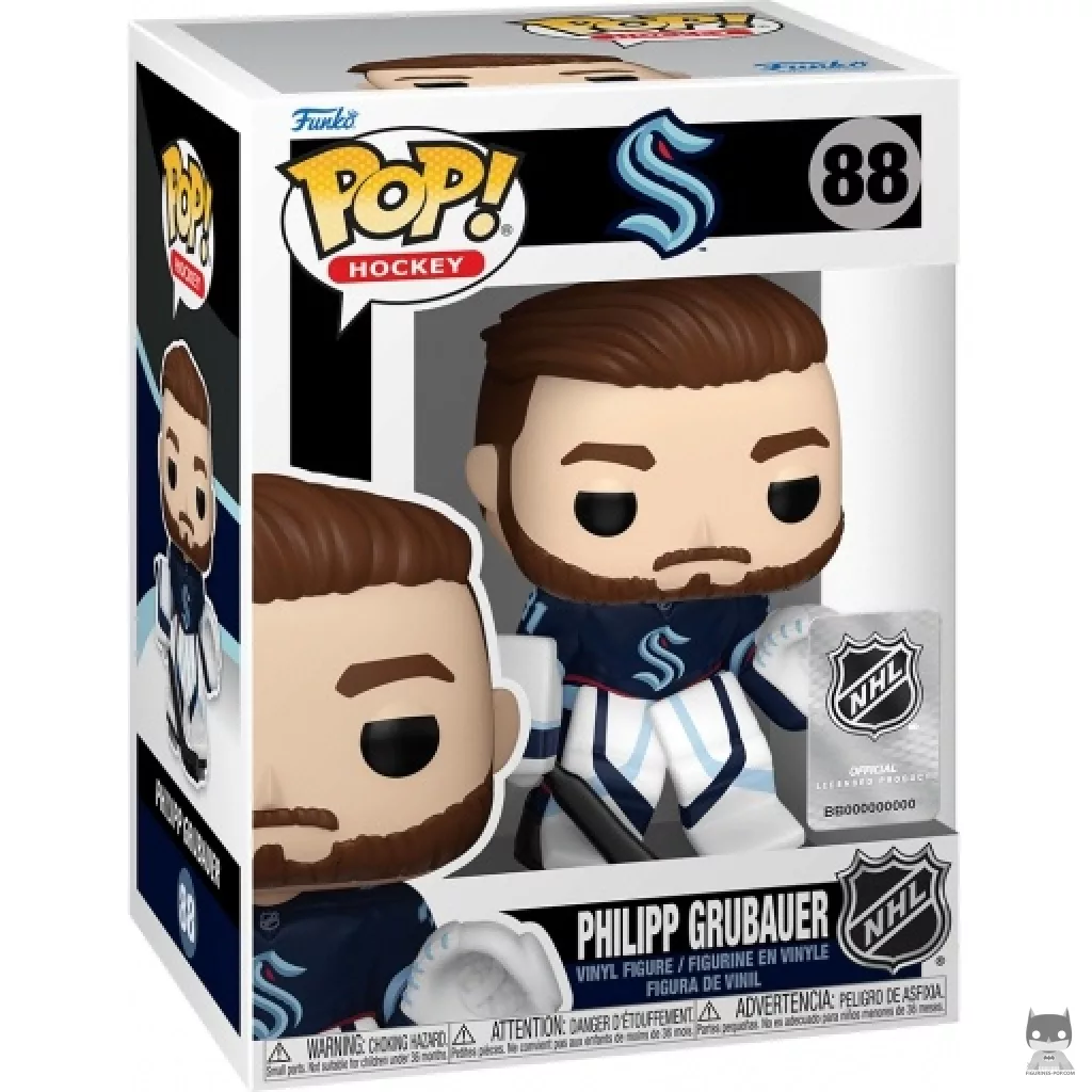 Figurine Funko POP Philipp Grubauer avec boîte