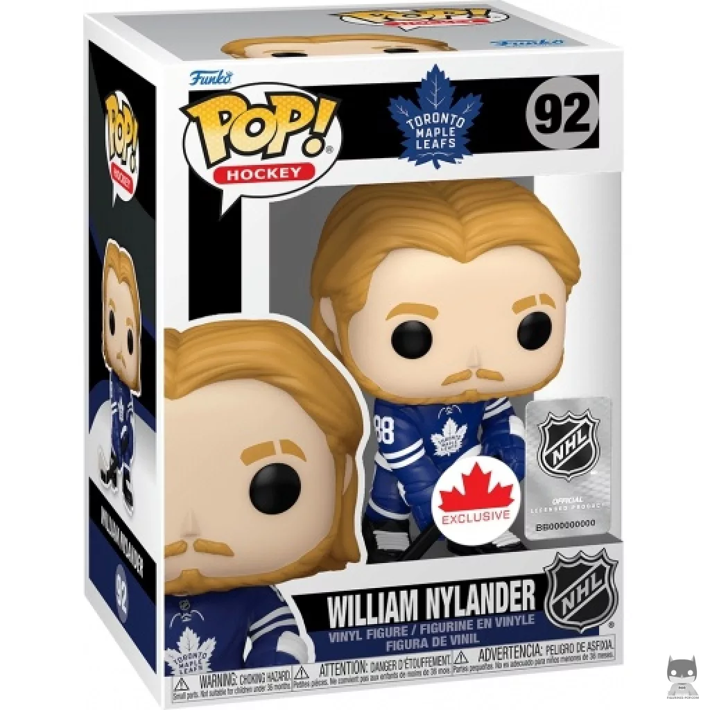Figurine Funko POP William Nylander avec boîte