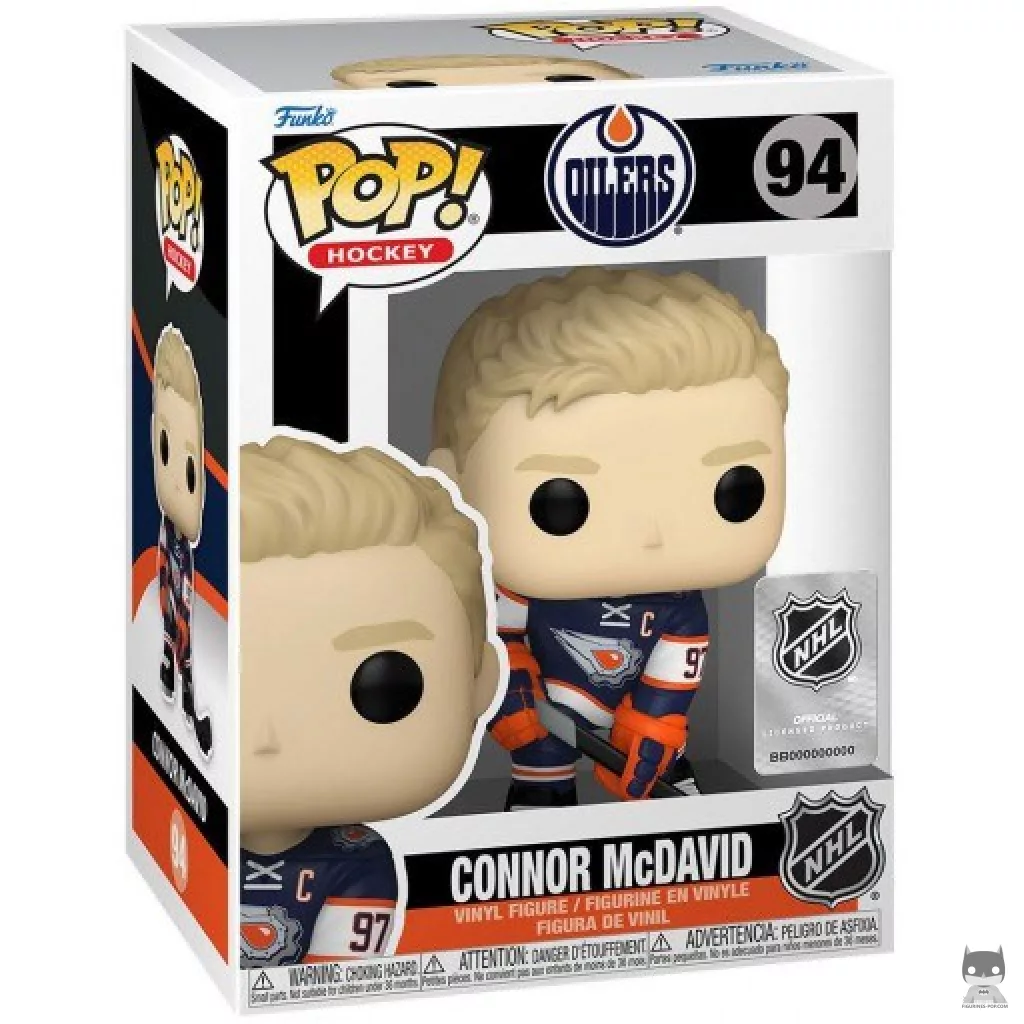 Figurine Funko POP Connor McDavid avec boîte