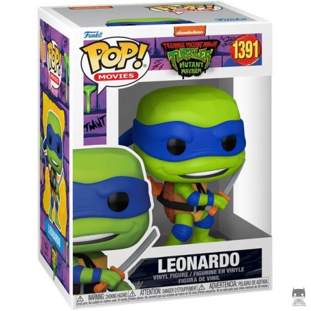 Figurine Funko POP Leonardo avec boîte