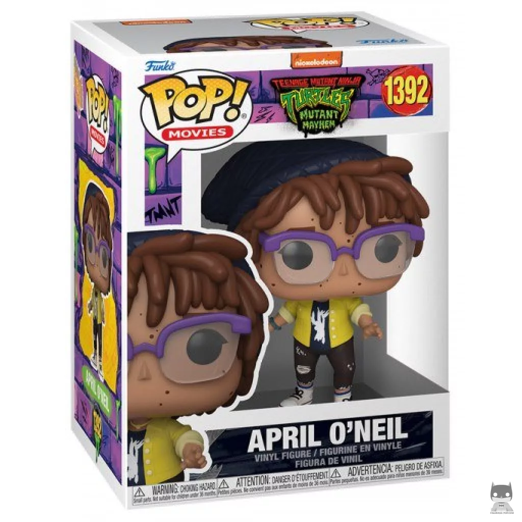 Figurine Funko POP April O'Neil avec boîte