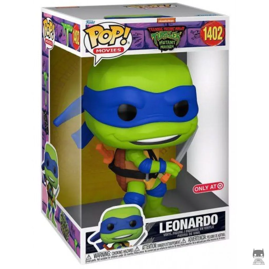 Figurine Funko POP Leonardo (Supersized) avec boîte