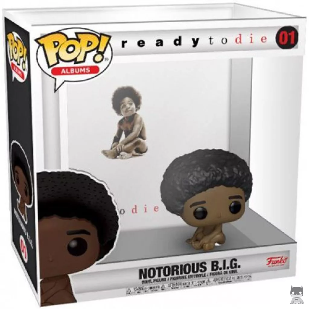 Figurine Funko POP Notorious B.I.G : Ready to die avec boîte