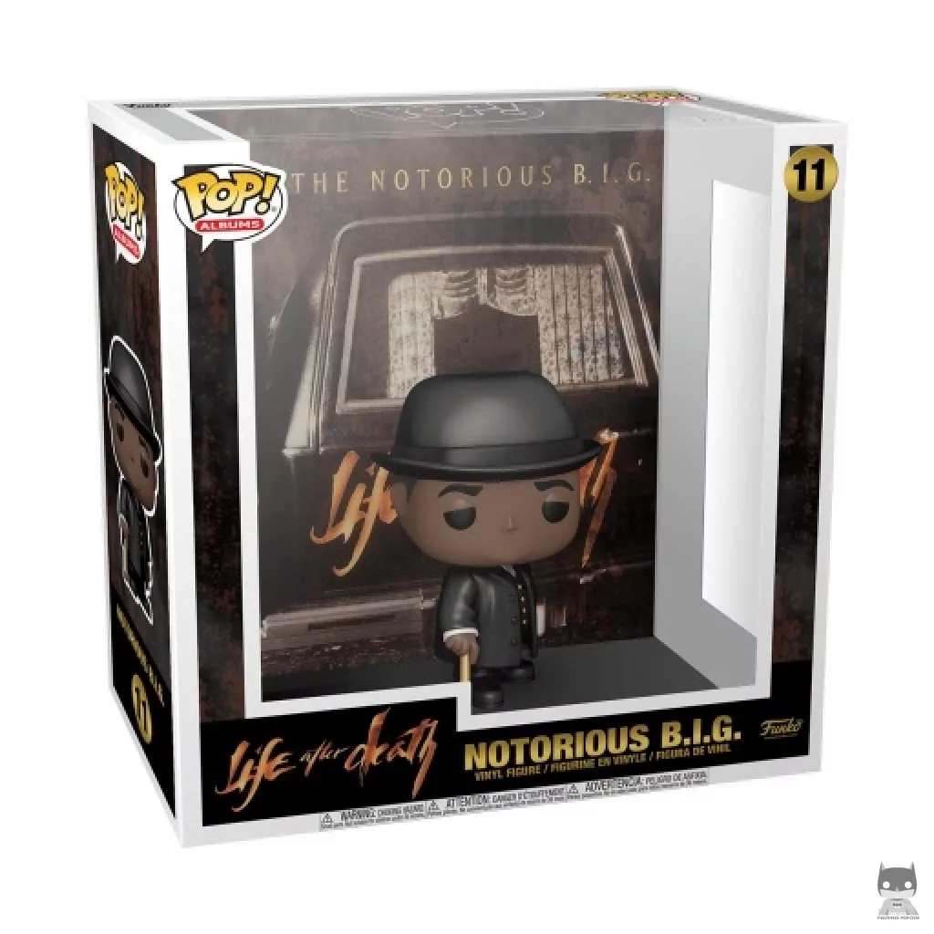 Figurine Funko POP Notorious B.I.G : Life After Death avec boîte