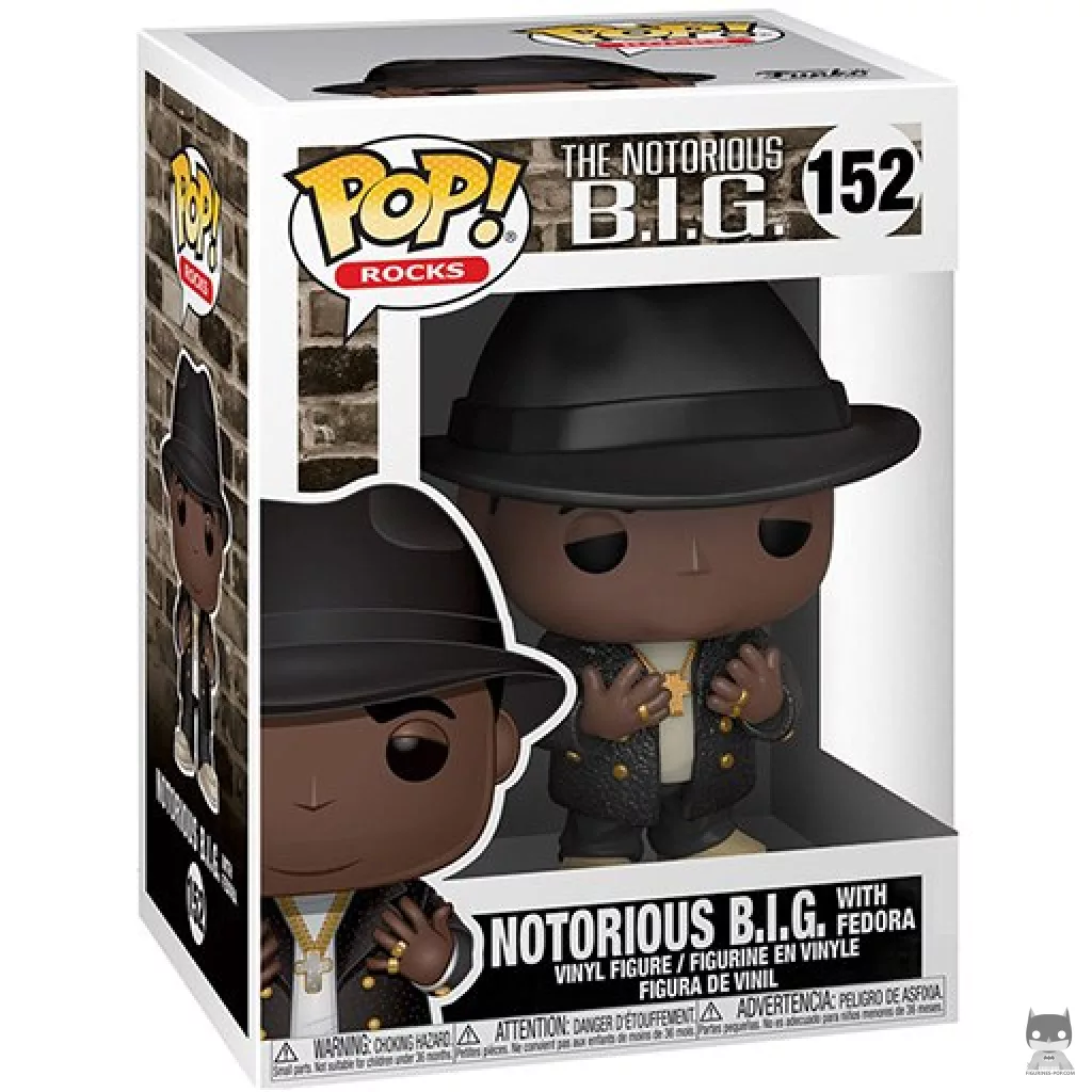 Figurine Funko POP Notorious B.I.G avec boîte