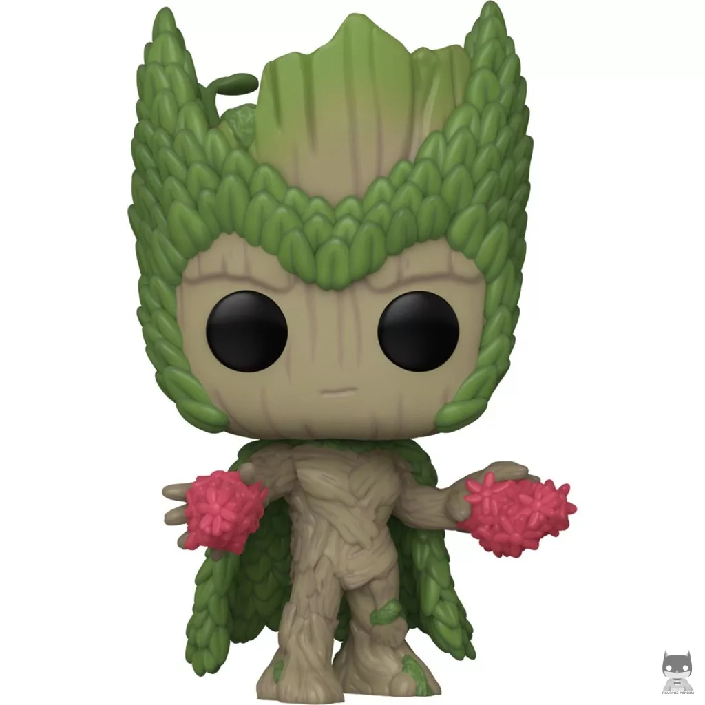 Figurine Funko POP Groot en la Sorcière Rouge (Nous sommes Groot)