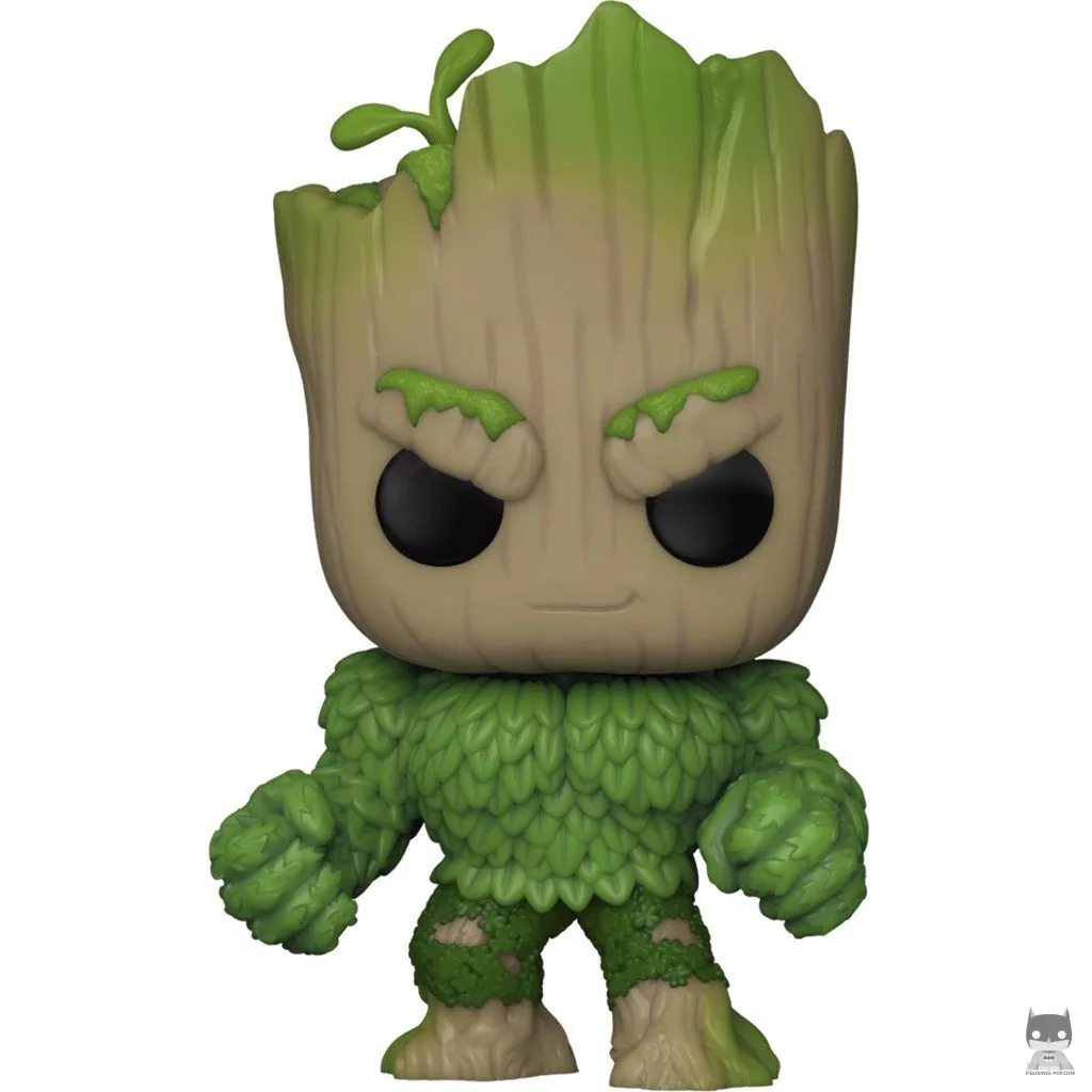Figurine Funko POP Groot en Hulk (Nous sommes Groot)