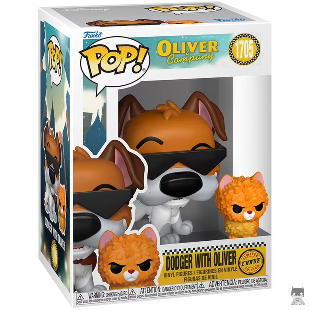 Figurine Funko POP Roublard avec Oliver (Chase) avec boîte