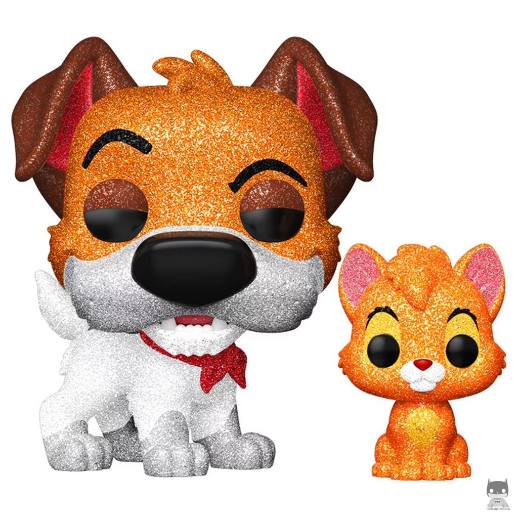 Figurine Funko POP Roublard avec Oliver (Diamond) (Oliver et Compagnie)