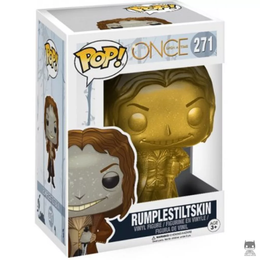 Figurine Funko POP Rumpelstiltskin (Gold & Metallic) avec boîte