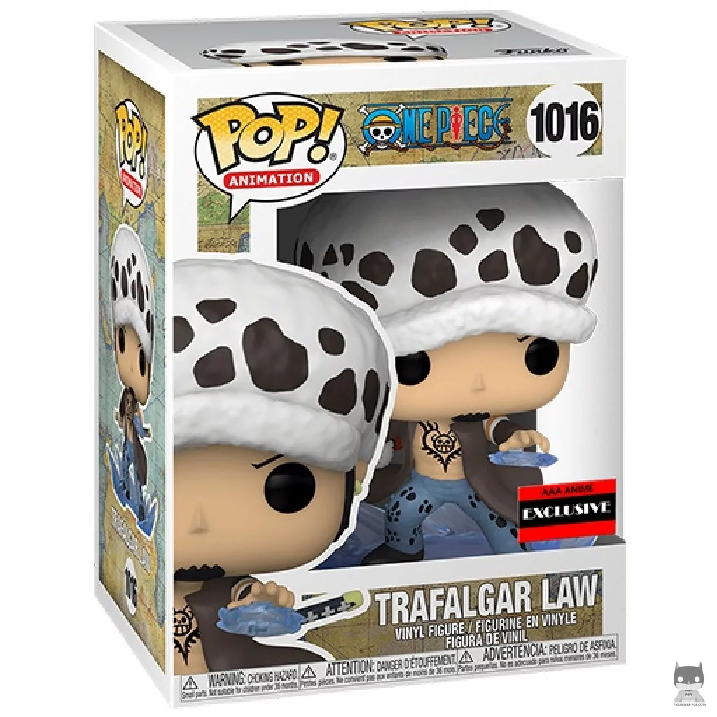 Figurine Funko POP Trafalgar Law avec boîte