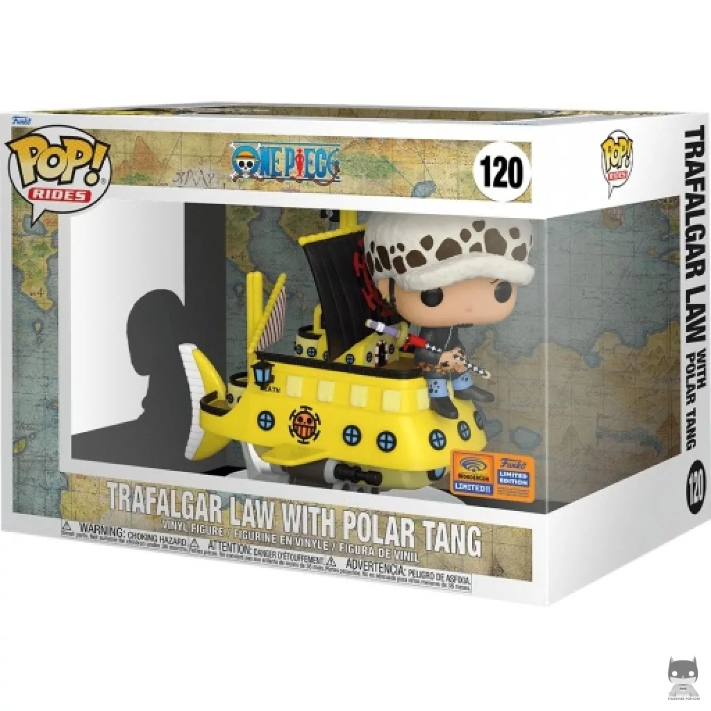 Figurine Funko POP Trafalgar Law avec Polar Tang avec boîte