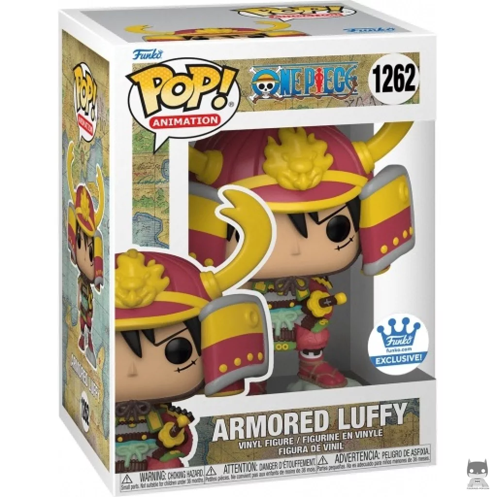 Figurine Funko POP Luffy en Armure avec boîte