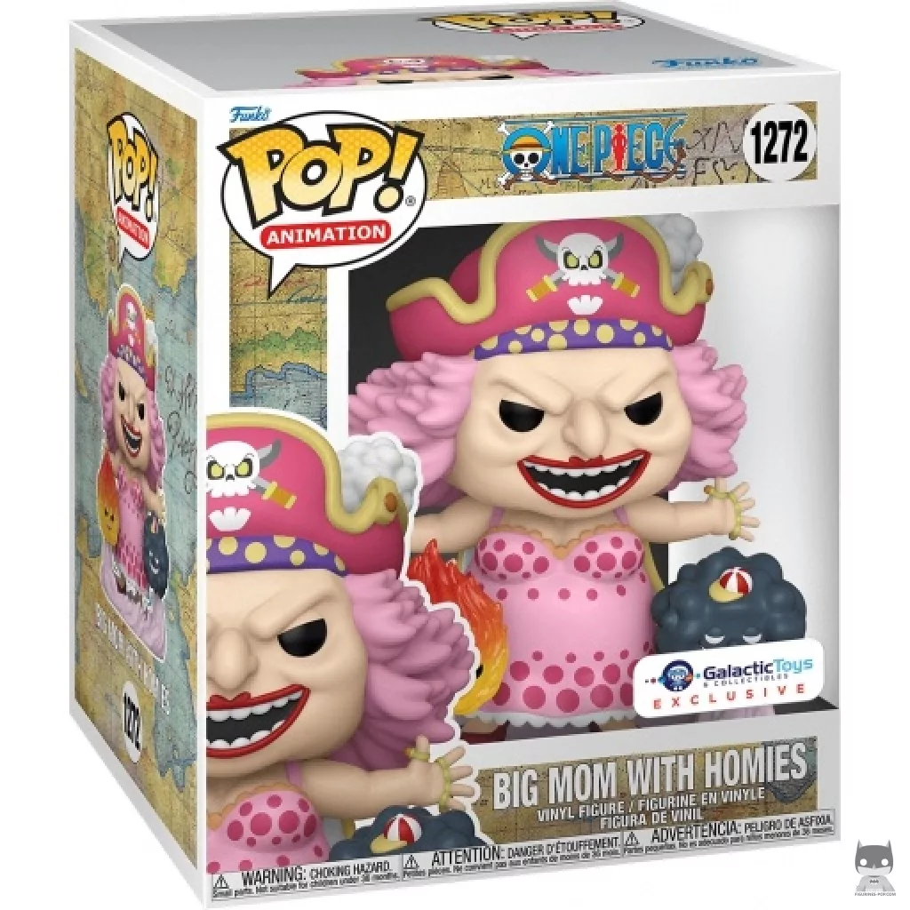 Figurine Funko POP Big Mom avec Homies (Supersized) avec boîte