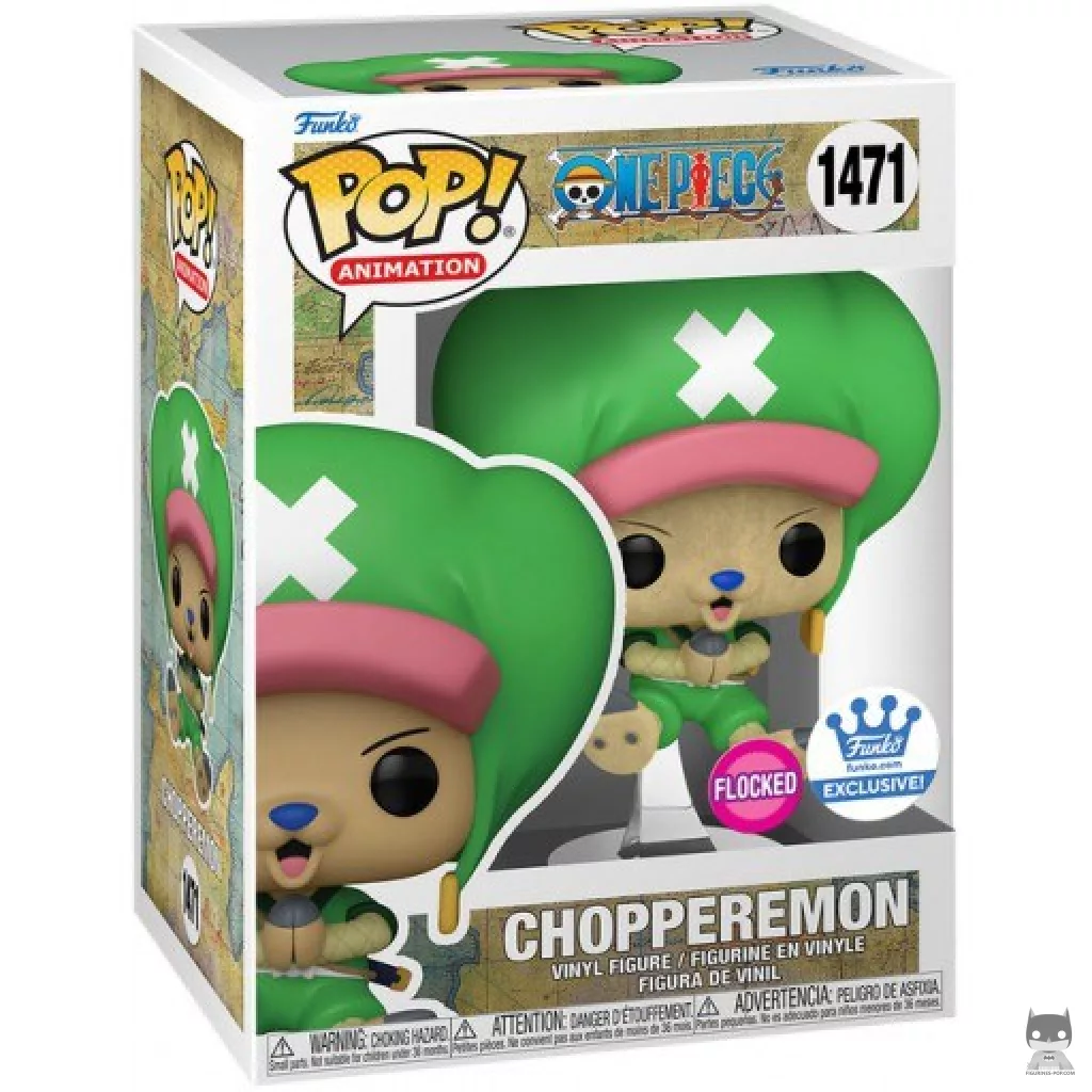 Figurine Funko POP Chopperemon (Flocked) avec boîte