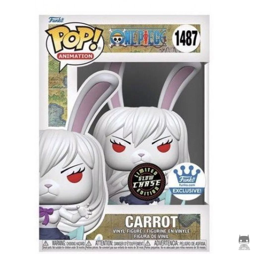 Figurine Funko POP Carrot (Chase & Glow in the Dark) avec boîte