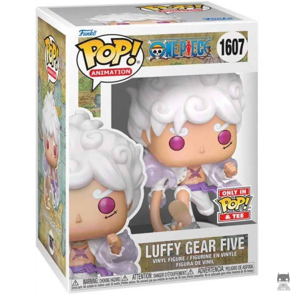 Figurine Funko POP Luffy Gear Five avec boîte