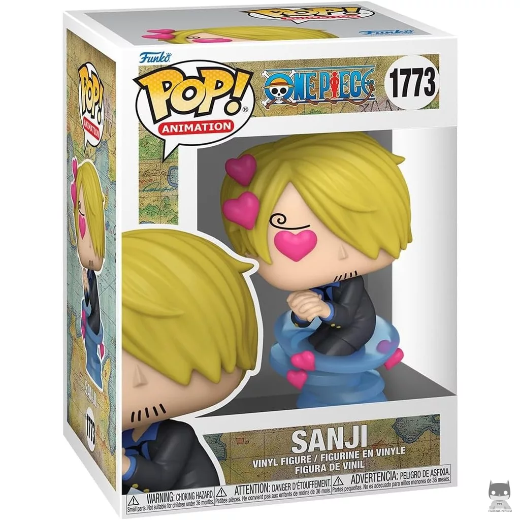 Figurine Funko POP Sanji in Love avec boîte