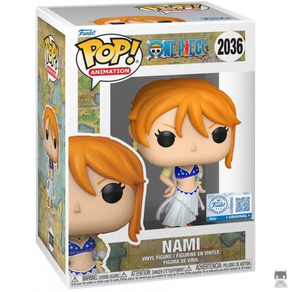 Figurine Funko POP Nami (Alabasta Arc) avec boîte