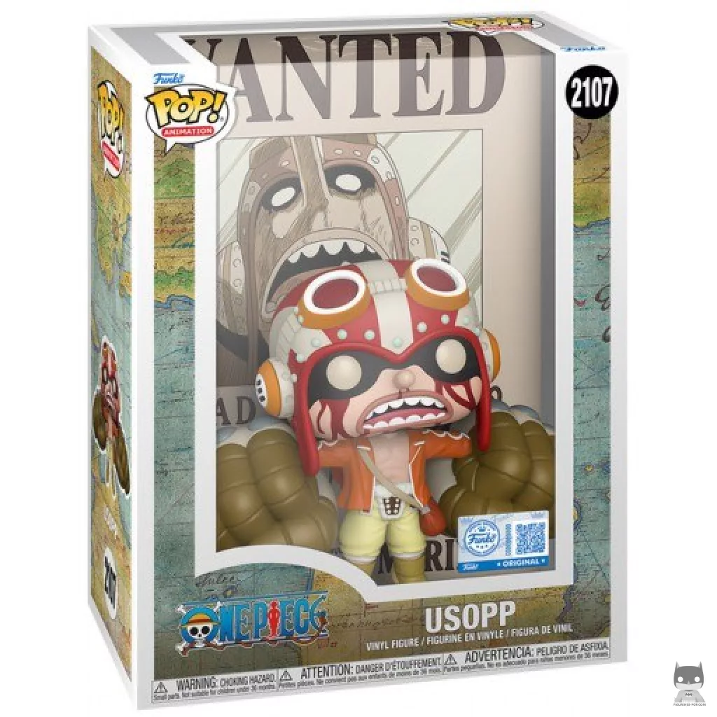 Figurine Funko POP Usopp (Poster) avec boîte