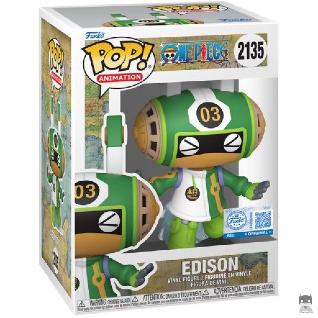 Figurine Funko POP Edison avec boîte