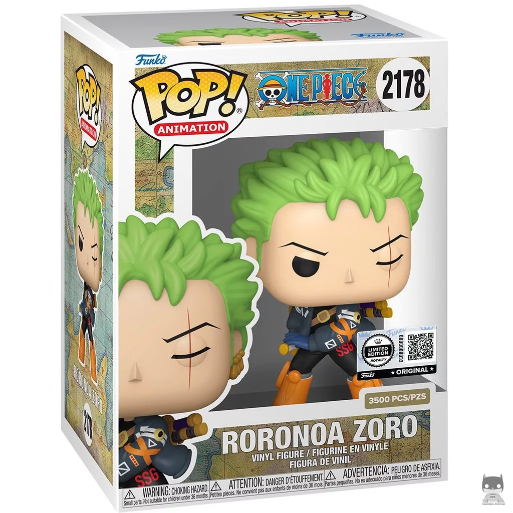 Figurine Funko POP Roronoa Zoro avec boîte