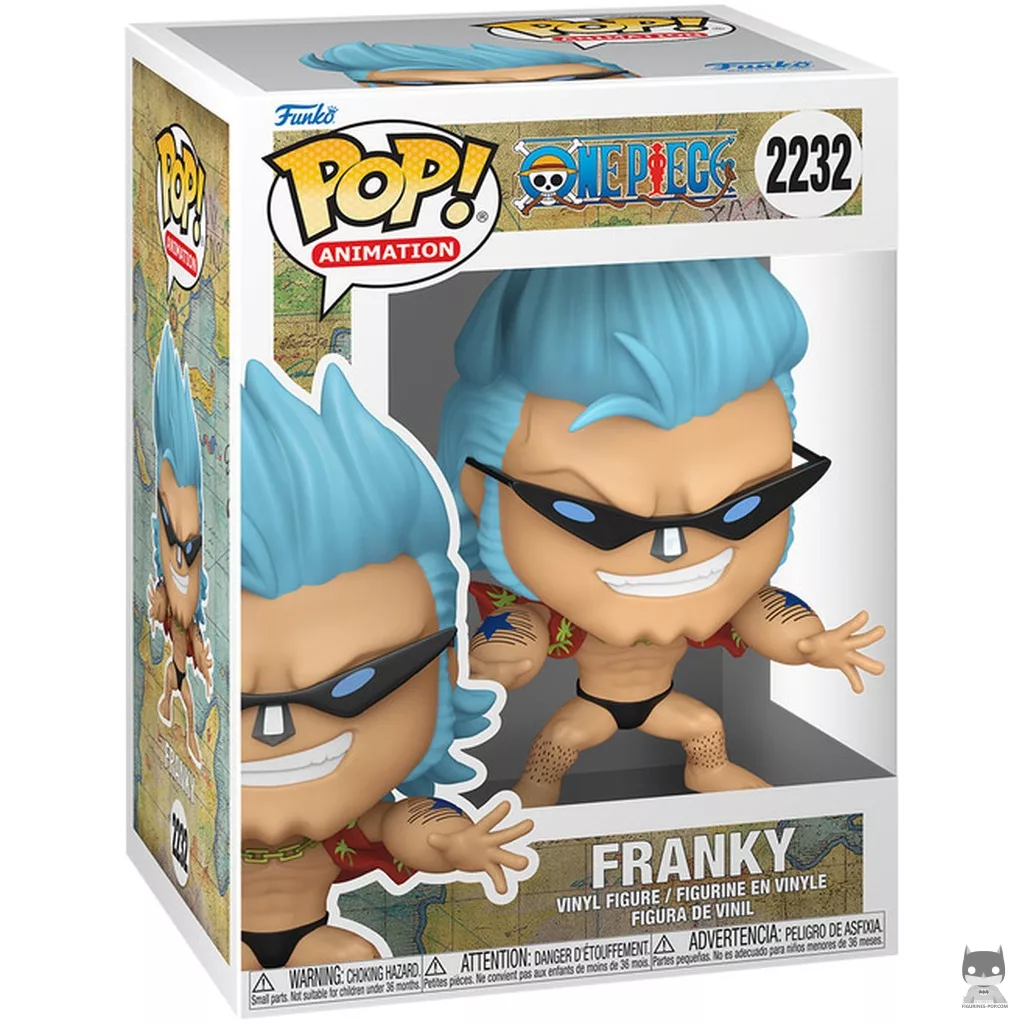 Figurine Funko POP Franky avec Lunettes de Soleil avec boîte