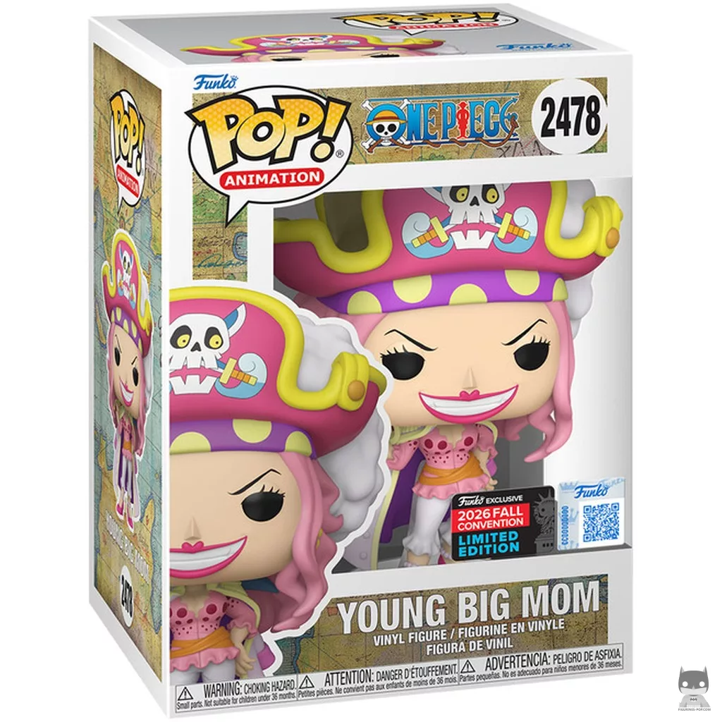Figurine Funko POP Big Mom jeune avec boîte