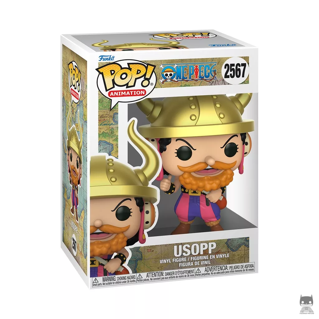 Figurine Funko POP Usopp (tenue d'Elbaf) avec boîte