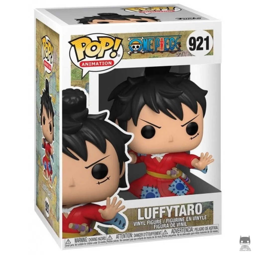 Figurine Funko POP Luffy en Kimono avec boîte