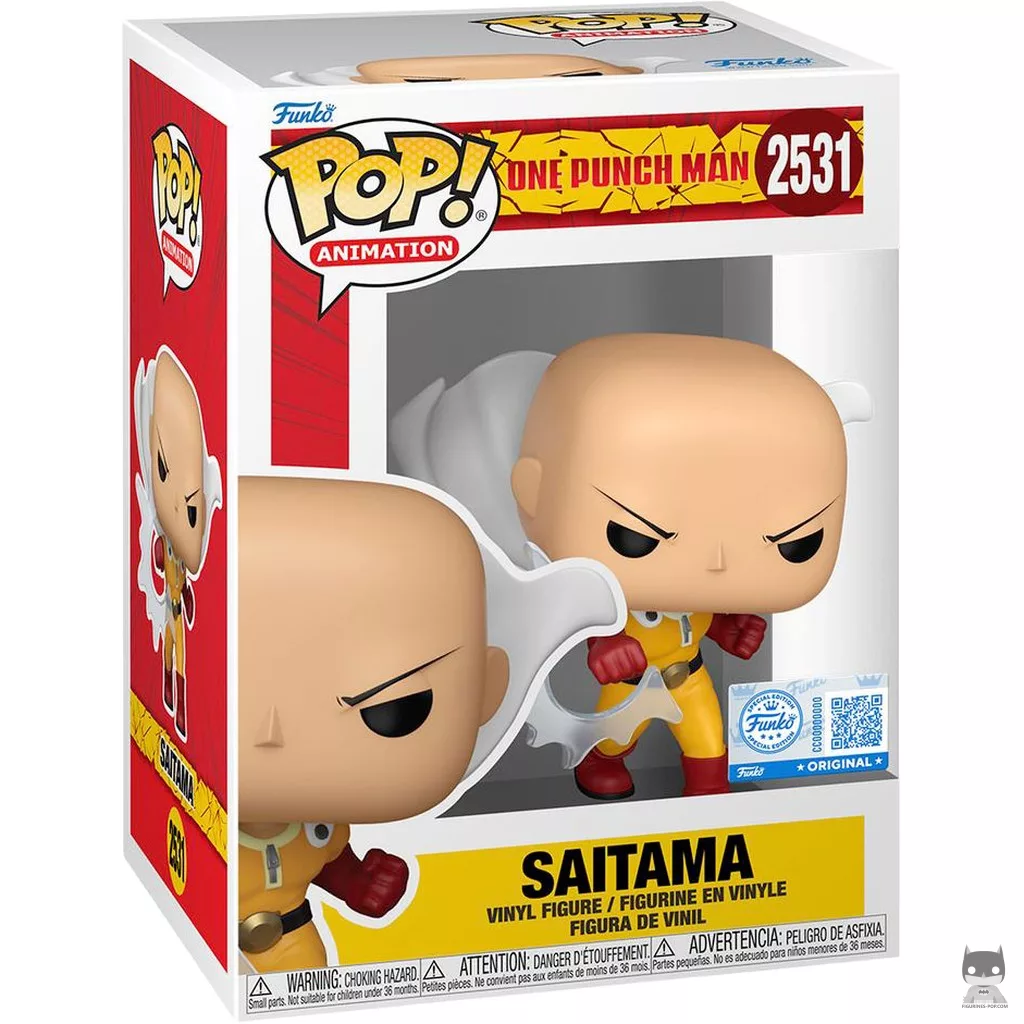Figurine Funko POP Saitama avec boîte