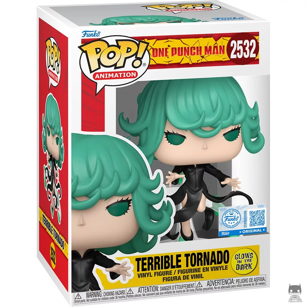 Figurine Funko POP Terrible Tornado (Glow) avec boîte