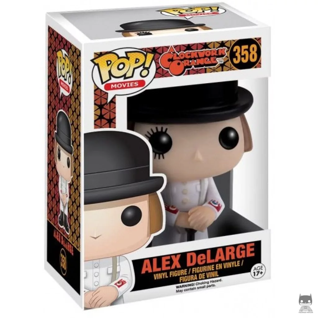 Figurine Funko POP Alex DeLarge avec boîte