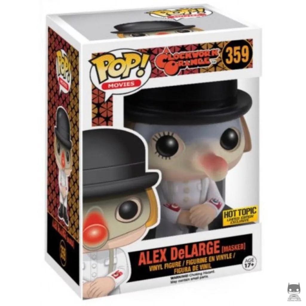 Figurine Funko POP Alex DeLarge Masqué avec boîte