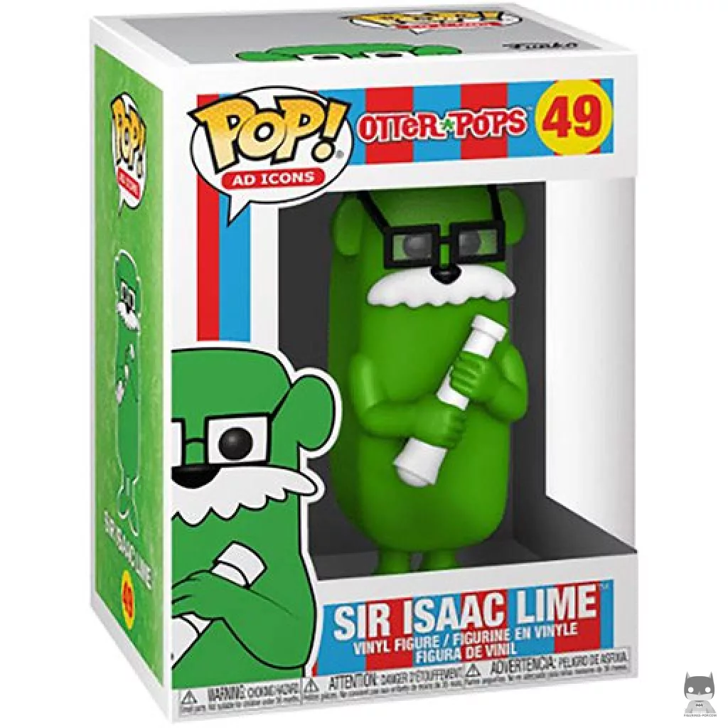 Figurine Funko POP Sir Isaac Citron Vert avec boîte