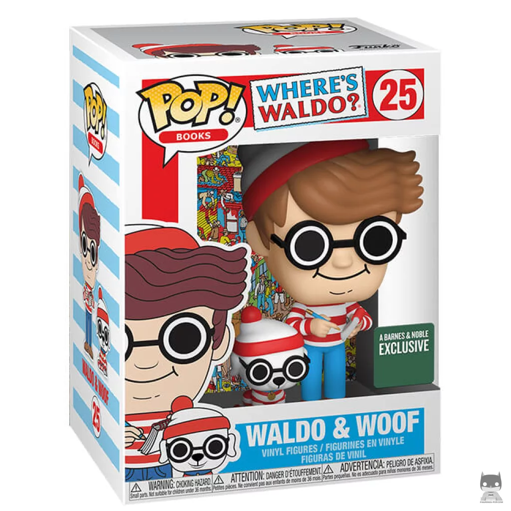 Figurine Funko POP Waldo & Woof avec boîte