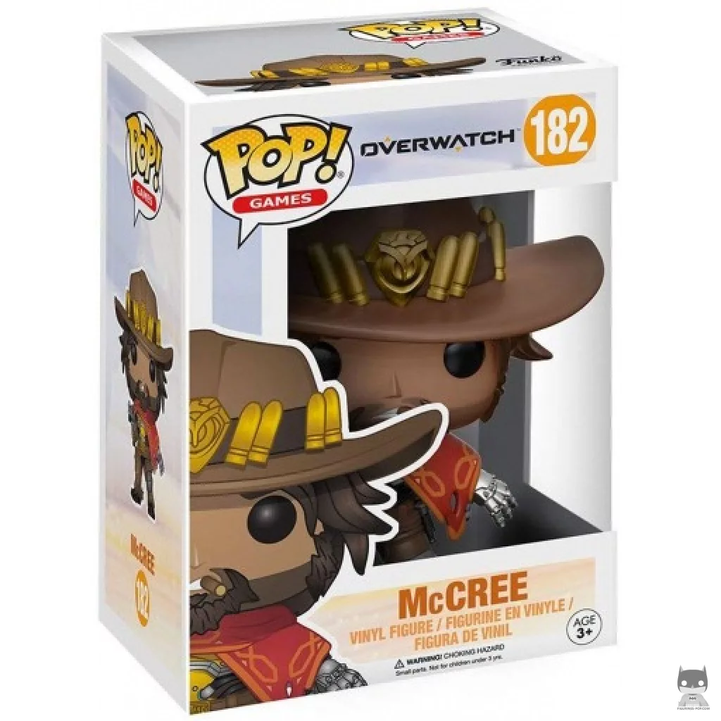 Figurine Funko POP McCree avec boîte