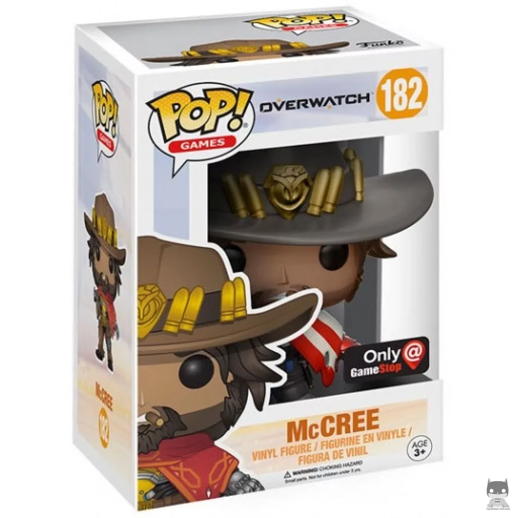 Figurine Funko POP McCree (USA) avec boîte