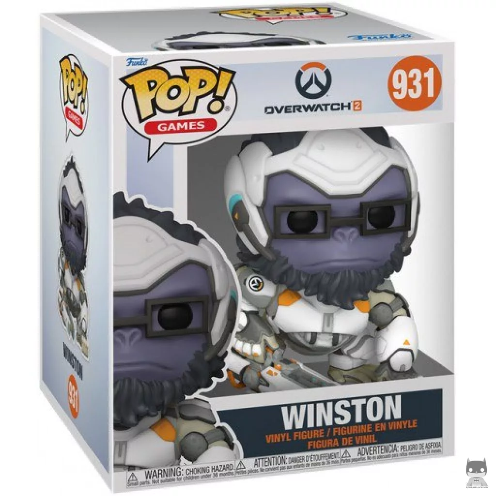 Figurine Funko POP Winston (Supersized) avec boîte